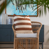 Scatter - Protea Chenille Broad Stripe | Nutmeg/Natural