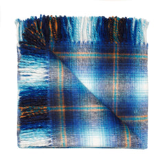 Top Check - Drummond | Navy/Turquois