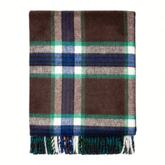 Italiano - Travel Rug | Brown/Kingfisher