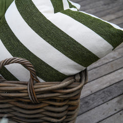 Scatter - Protea Chenille Broad Stripe | Hunter/Natural