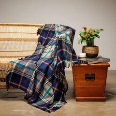 Top Check - Patterson | Navy/Khaki