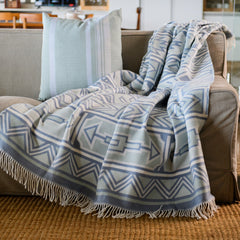 Bella Vita - Ndebele Geo | Overcast Sky/Eggshell