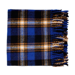 Top Check - Botswana | Blue/Black/Brown