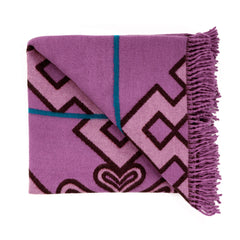 YBD Throw - Semomotela | Radiant Orchid/Petunia