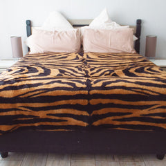 Buhle - Zebra Skin | Black/Caramel
