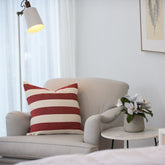 Scatter - Protea Chenille Broad Stripe | Garnet/Natural