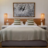 Protea Throw - Dunes | Olive/Hunter