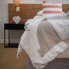 Amanda Cotton - Shapes | Cobblestone/White