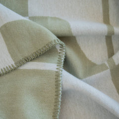 Amanda Cotton - Shapes | Olive/White