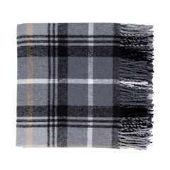 Top Check - Baxter | Steel/Dove