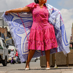 Mamohato - MME Mpuse | Electric Blue/Natural