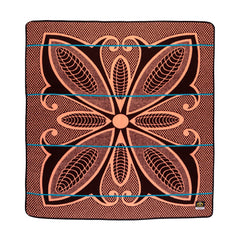 Sefate - Poone | Brown/Salmon/Peacock