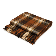 Top Check - Botswana | Brown/Tobacco