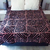 Buhle - Woodcut | Black/Mauve