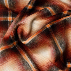 Top Check - Drummond | Maroon/Blush