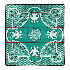 Kharetsa - Aloe | Emerald/Natural/Scarlet