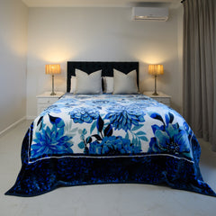 Faux Mink Bella - Grace | Navy / Saxe