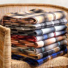 Top Check - Botswana | Blue/Black/Brown