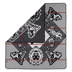 Berea - King's Birthday Blanket 2025 | Black/Natural/Scarlet