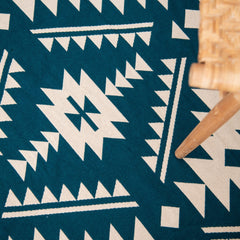 Tappeto - Aztec | Teal/Bone