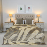 Belfiore Finesse - Fronds | Cobblestone/Bone