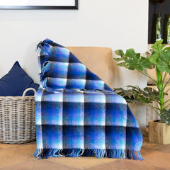 Top Check - Botswana Blue | Old Royal/Turquoise