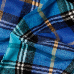 Top Check - Patterson | Royal/Turquoise