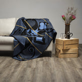 Mini Khotso - Cards | Black/Cobalt/Gold.