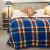 Italiano - Travel Rug | Brown/Royal