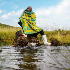 Basotho - Renoka | Peacock/Gold/Yolk