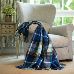 Top Check - Baxter | Old Royal/Silver