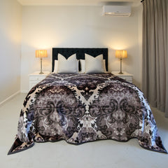 Faux Mink Bella - Silk Road | Steel / Silver