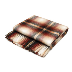 Top Check - Drummond | Maroon/Blush