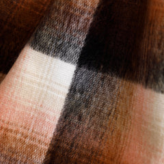 Top Check | Tobacco/Brown