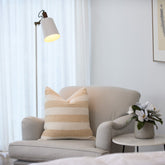 Scatter - Protea Chenille Broad Stripe | Bone/Natural