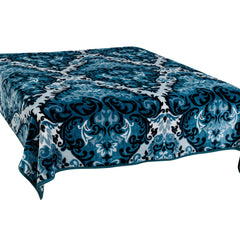 Faux Mink Bella - Silk Road | Teal / Eggshell