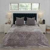 Faux Mink Bella - Plain | Medium Grey