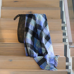 Piccolo - Botswana New Check | Eggshell/Electric