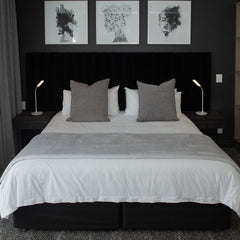 Cotton Suede - Plain Silver