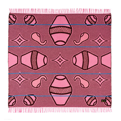 YBD Throw - Moritsoana | Fuschia/Flamingo