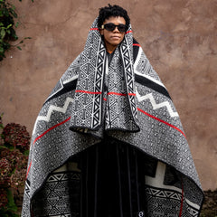 Lesira | Black/Natural/Scarlet