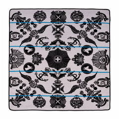 Victoria England - Badges of the Brave | Black/Silver/Peacock