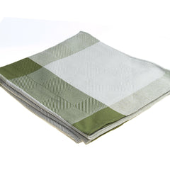 Protea Throw - Geometry | Hunter/Olive