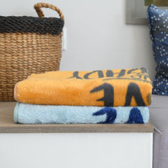 Finesse Pet Blankets - Fur Baby | Dark Royal/Eggshell