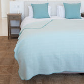 Winter Herringbone | Seafoam/Natural