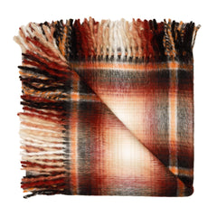 Top Check - Drummond | Maroon/Blush