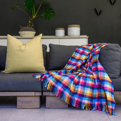 Brites - Madras | Aqua/Cerise