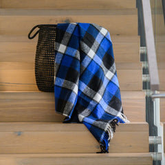 Piccolo - Botswana Check | Royal/Black/Natural