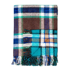 Tivoli - Travel Rug | Brown/Kingfisher
