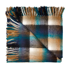 Top Check - J902 | Caramel/Kingfisher